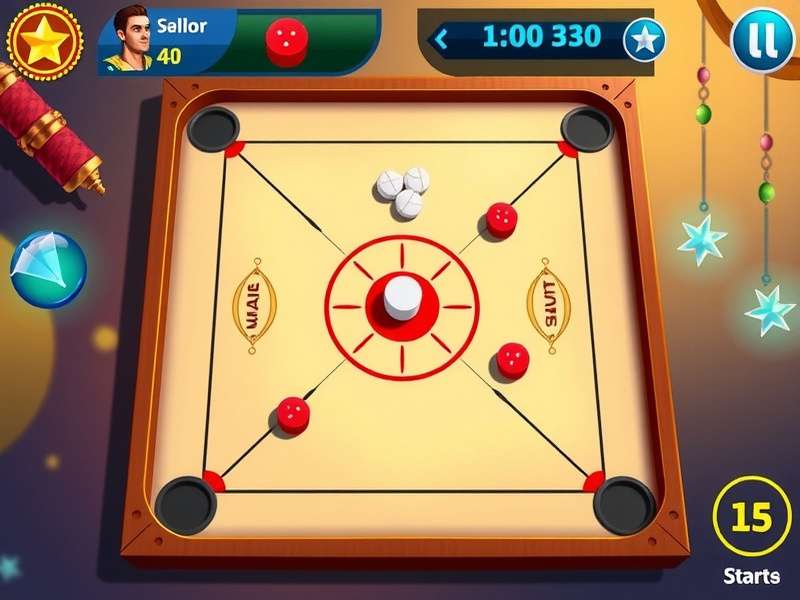 Carrom strategy illustration