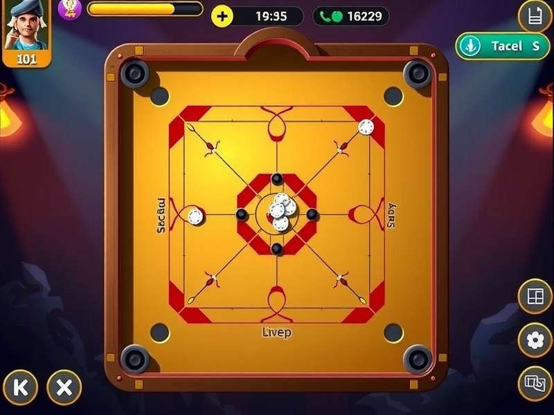 Ashwin S Carrom Baller gameplay screenshot